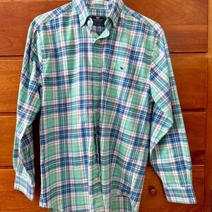Mens Vineyard Vines L/S button down dress shirt - size M